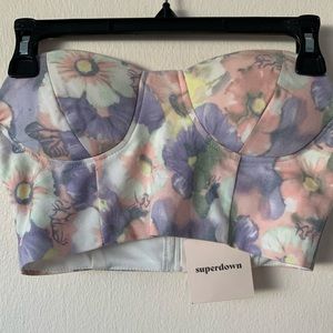 NWT revolve Superdown croptop
